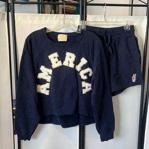 Judith March America shorts & top set